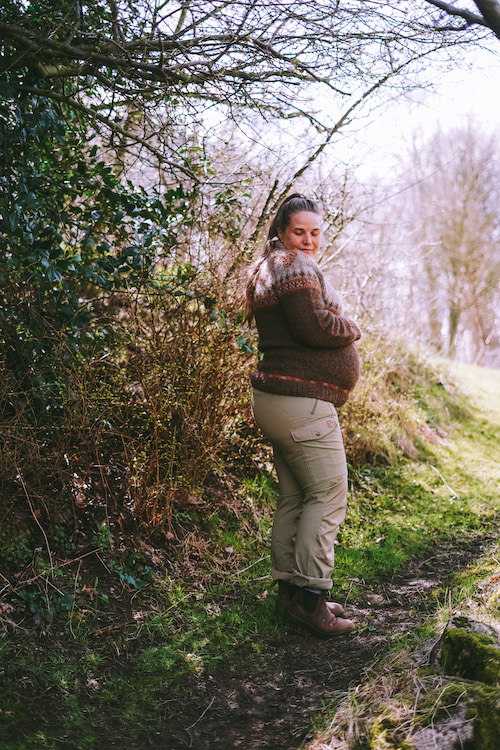 Gravid i naturen